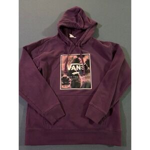 Vans hoodie purple tye dye